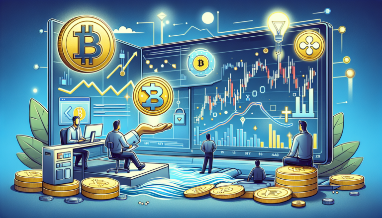 Биткоин и XRP снизились перед решением ФРС