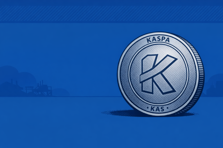 Kaspa держится в диапазоне после роста на 20%