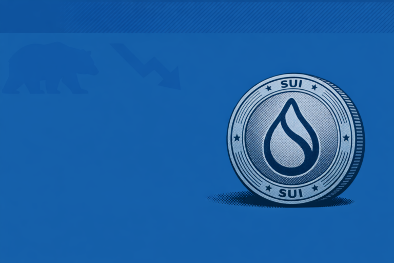 Sui снизился на 4% на фоне страха на крипторынке