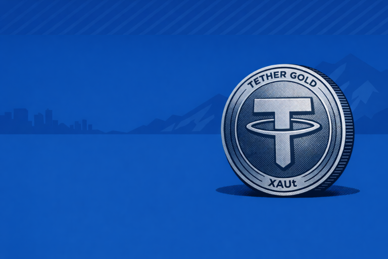 XAUt снизился вслед за обвалом золота