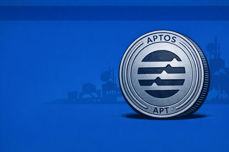 Aptos упал на 7,5% из-за распродажи на рынке
