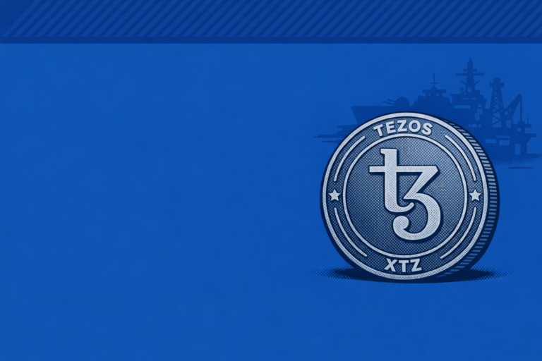 Tezos снизился на 3,2% из-за геополитики и ликвидаций