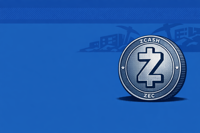 Zcash снизился на 3,85% на фоне ликвидаций