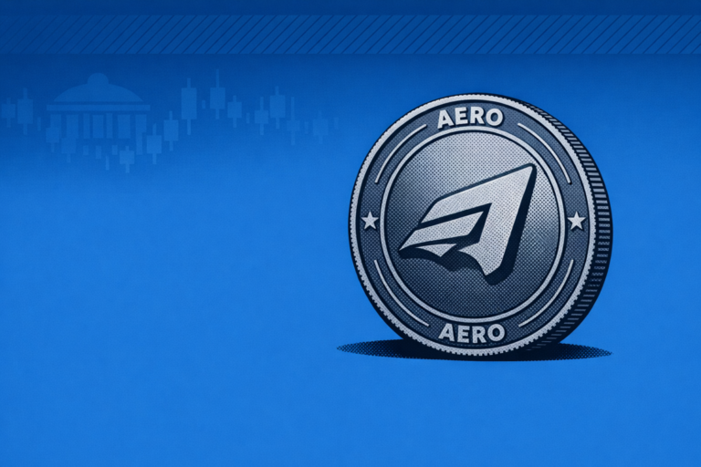 AERO упал на 12% из-за волатильности в DeFi